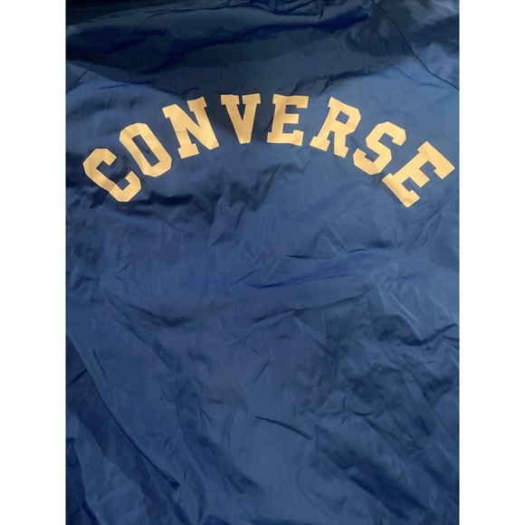 Converse All Star Kids Blue Jacket Size S - Picture 7 of 7